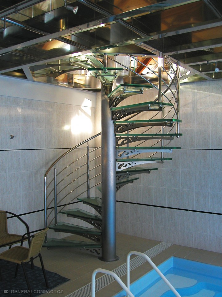 Skleněné schodiště KTW2